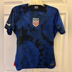 USA Soccer Jersey - blue/black tie dye (USMNT)